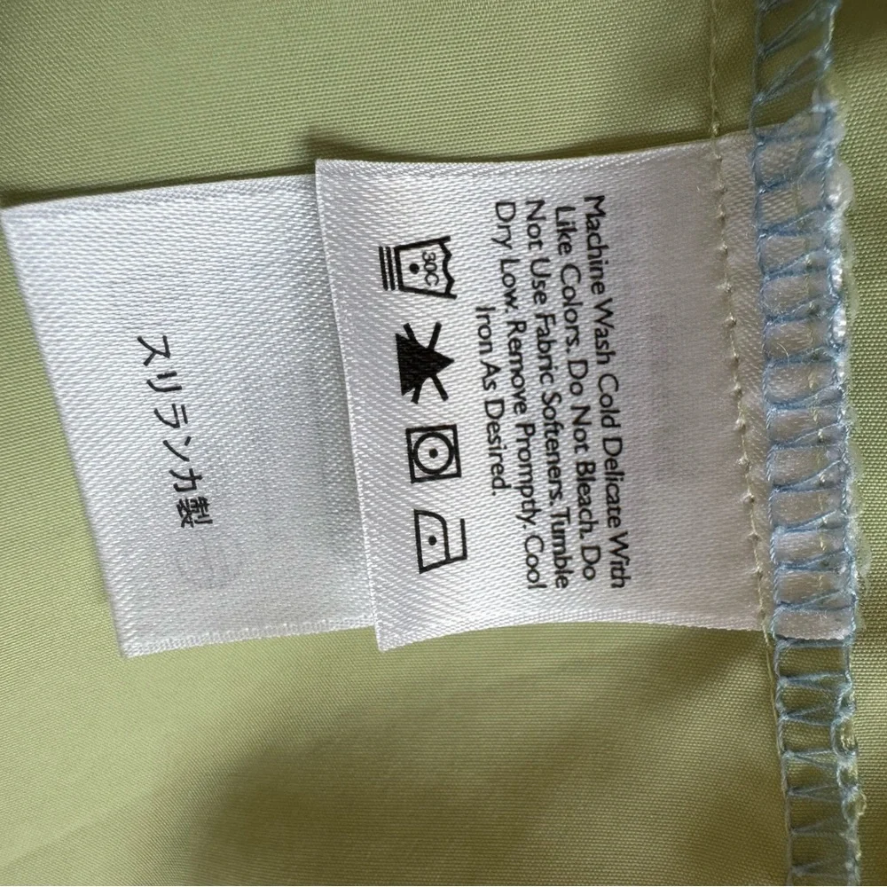 Eddie Bauer Colorblock Windbreaker - Periwinkle and Soft Yellow - Picture 15 of 16
